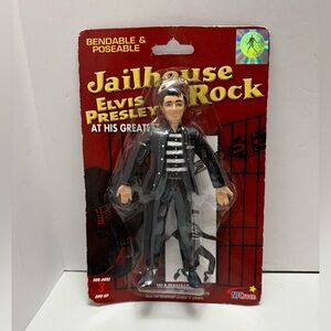 elvis jailhouse rock bendable jc croce rare figure